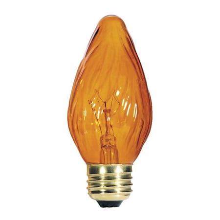 Westinghouse Westinghouse 25 W F15 Decorative Incandescent Bulb E26 (Medium) Amber 2 pk 3222